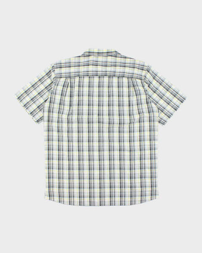 Vintage 00s Eddie Bauer Check Short Sleeve Shirt - L