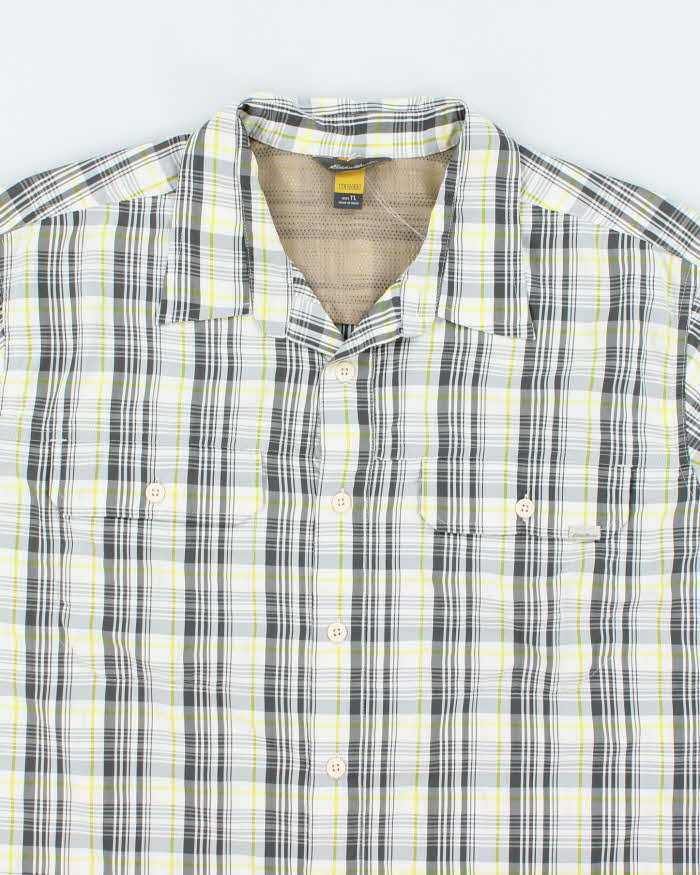 Vintage 00s Eddie Bauer Check Short Sleeve Shirt - L