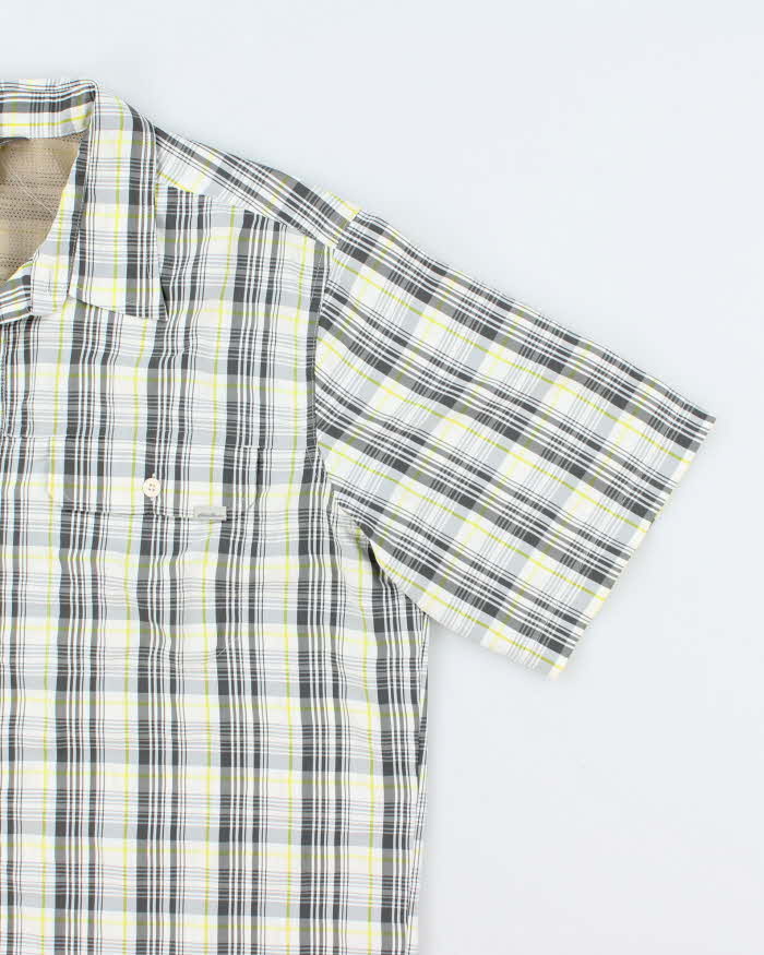 Vintage 00s Eddie Bauer Check Short Sleeve Shirt - L