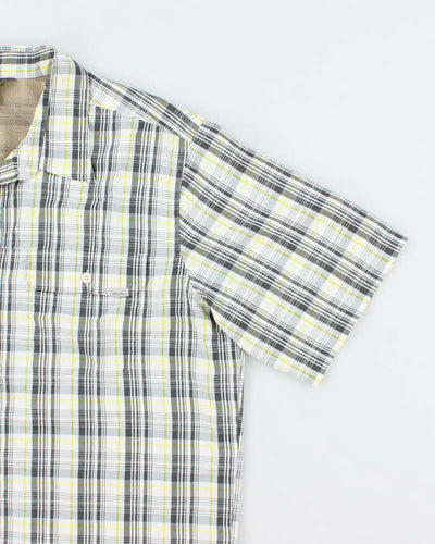 Vintage 00s Eddie Bauer Check Short Sleeve Shirt - L