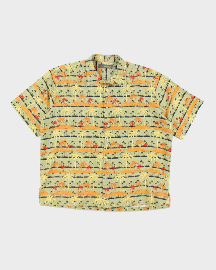 Vintage Tori Richards Silk Hawaiian Shirt - XXXL
