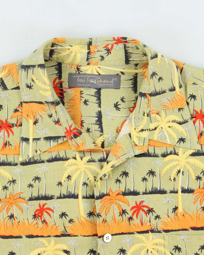 Vintage Tori Richards Silk Hawaiian Shirt - XXXL