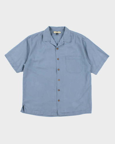 Vintage Tommy Bahama Oversized Hawaiian Silk Blend Shirt - M