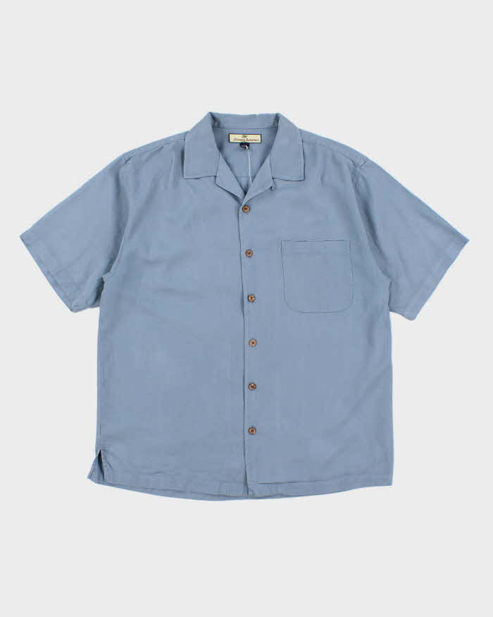 Vintage Tommy Bahama Oversized Hawaiian Silk Blend Shirt - M