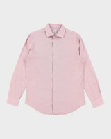 Vintage Armani Collezoni Check Long Sleeve Shirt - L