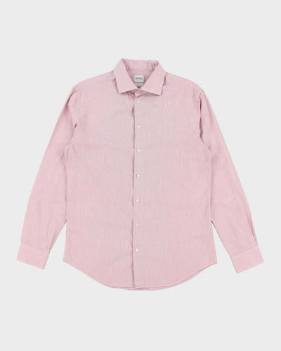 Vintage Armani Collezoni Check Long Sleeve Shirt - L