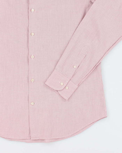 Vintage Armani Collezoni Check Long Sleeve Shirt - L