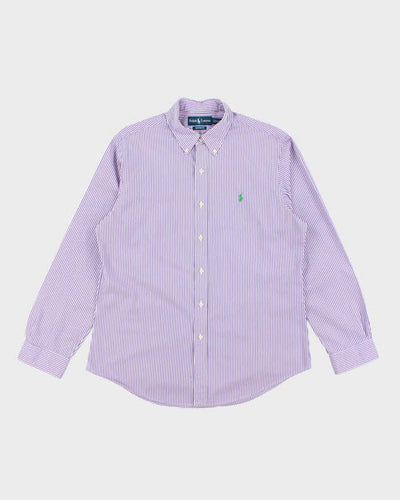 Vintage Ralph Lauren Stripe Long Sleeve Shirt - L
