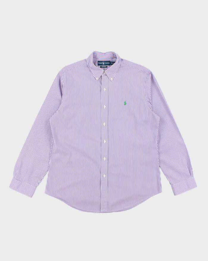 Vintage Ralph Lauren Stripe Long Sleeve Shirt - L