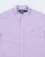 Vintage Ralph Lauren Stripe Long Sleeve Shirt - L