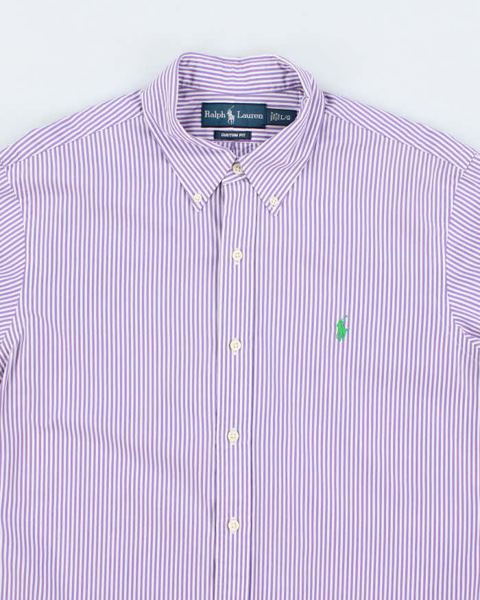 Vintage Ralph Lauren Stripe Long Sleeve Shirt - L