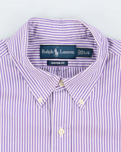 Vintage Ralph Lauren Stripe Long Sleeve Shirt - L