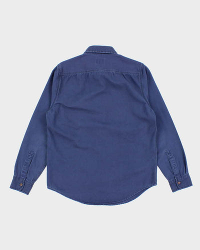 Vintage 90's Lee Heavyweight Long Sleeve Button Up Shirt - S