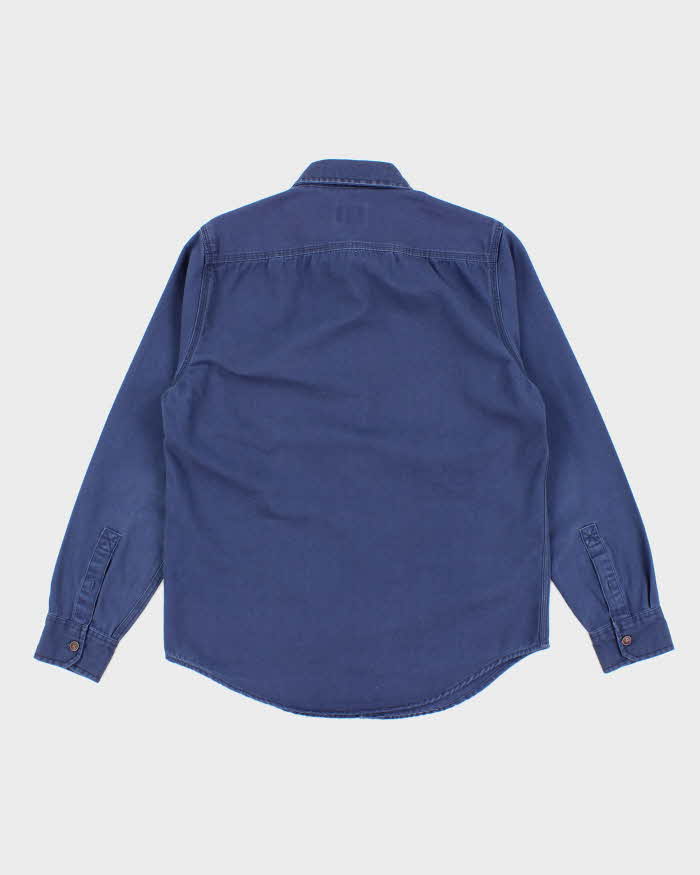 Vintage 90's Lee Heavyweight Long Sleeve Button Up Shirt - S