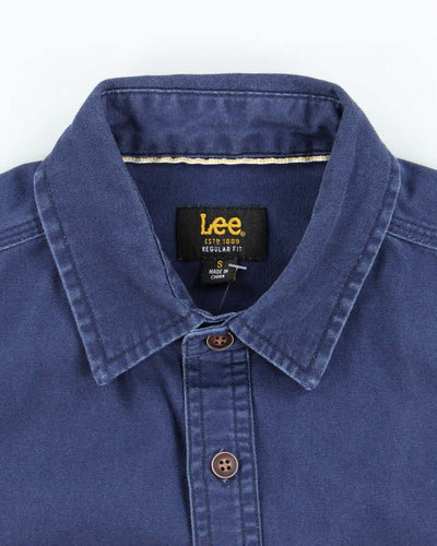 Vintage 90's Lee Heavyweight Long Sleeve Button Up Shirt - S