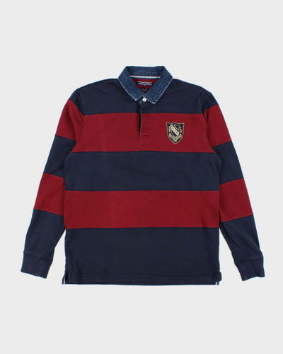Men's 1990s Tommy Hilfiger Striped Shirt - XL