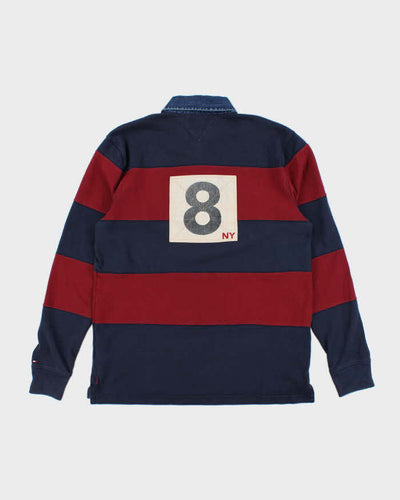 Men's 1990s Tommy Hilfiger Striped Shirt - XL