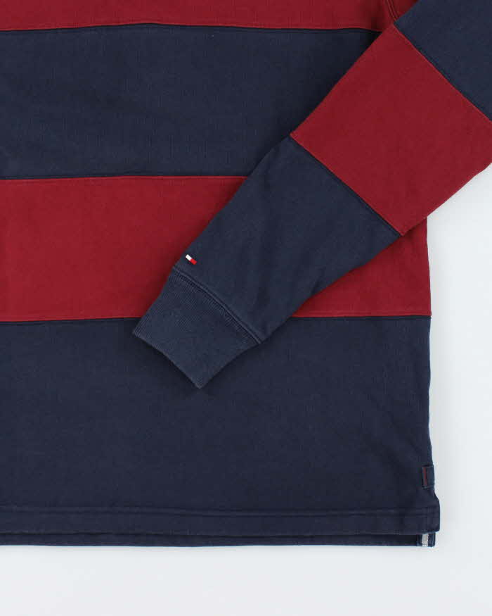 Men's 1990s Tommy Hilfiger Striped Shirt - XL