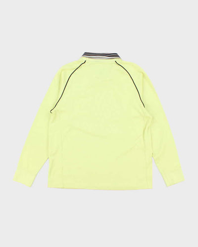 Men's Adidas Light Yellow Sports Jersey - L