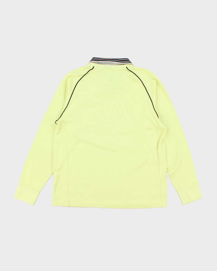 Men's Adidas Light Yellow Sports Jersey - L