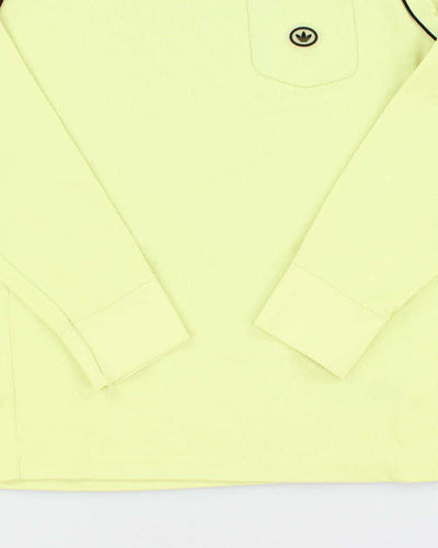 Men's Adidas Light Yellow Sports Jersey - L