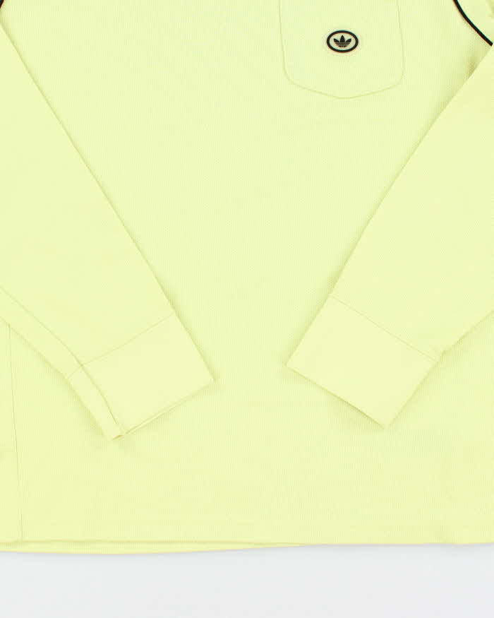 Men's Adidas Light Yellow Sports Jersey - L