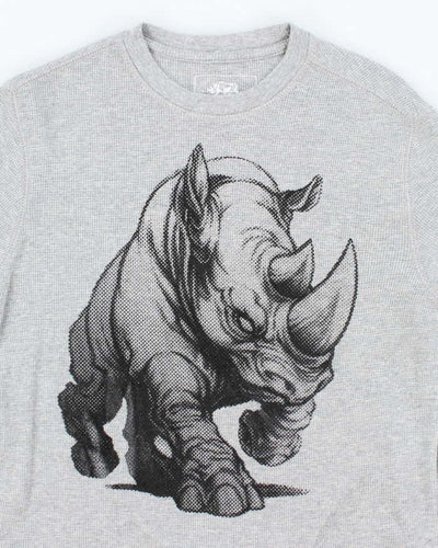 Men's Ecko Unltd Waffle Thermal T-Shirt - XS