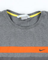 Men's Nike Grey Long Sleeve T-Shirt - XXL