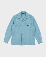 Lee Vintage 1907s Light Blue Snap Button Work Shirt - M