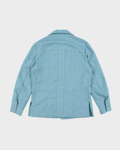 Lee Vintage 1907s Light Blue Snap Button Work Shirt - M