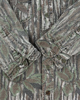 Vintage 90's Cabelas Heavyweight Realtree Camouflage Long Sleeved Shirt - XL