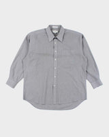 Vintage 90's Christian Dior Striped Long Sleeve Shirt - XL