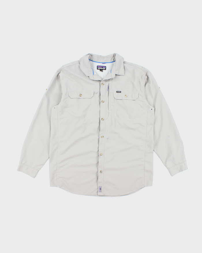 Vintage Patagonia Lightweight Long Sleeve Utility Shirt - L