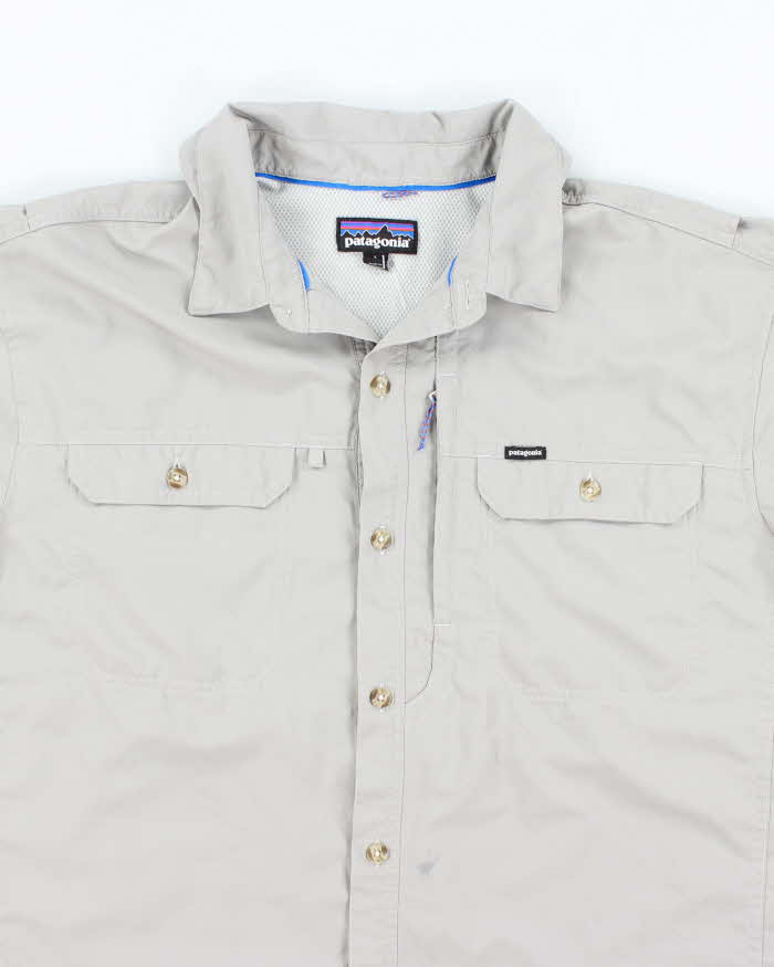 Vintage Patagonia Lightweight Long Sleeve Utility Shirt - L