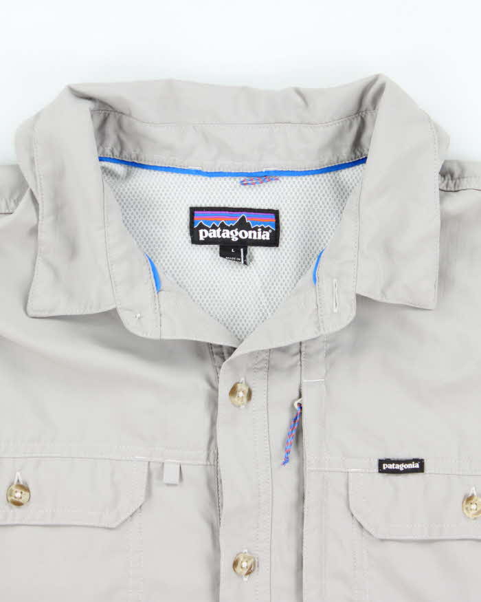 Vintage Patagonia Lightweight Long Sleeve Utility Shirt - L