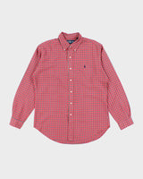 Vintage Ralph Lauren Checked Flannel Shirt - L