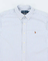 Vintage Ralph Lauren Striped Long Sleeve Shirt - M