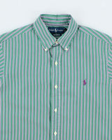 Vintage Ralph Lauren Striped Long Sleeve Shirt - S