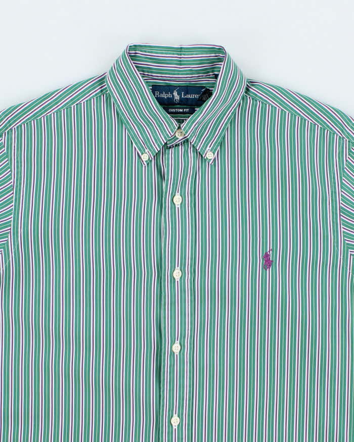 Vintage Ralph Lauren Striped Long Sleeve Shirt - S
