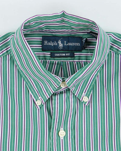 Vintage Ralph Lauren Striped Long Sleeve Shirt - S