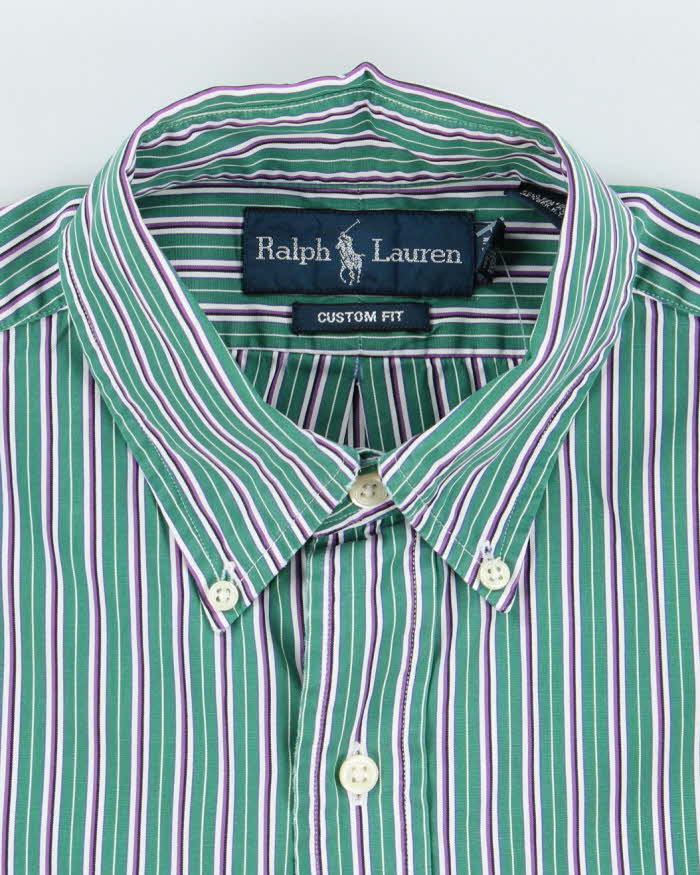 Vintage Ralph Lauren Striped Long Sleeve Shirt - S