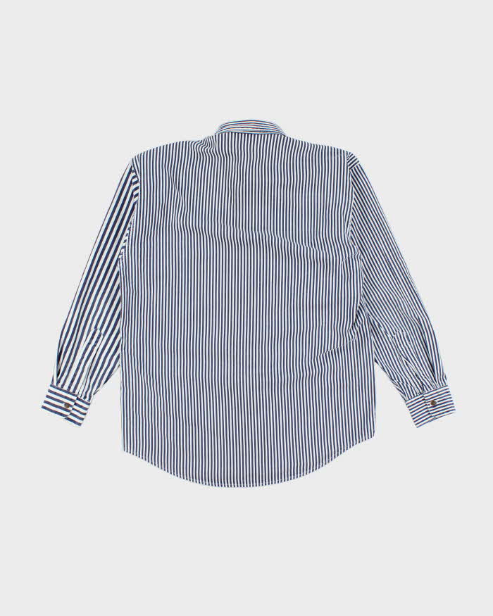 Vintage 90's Disney Embroidered Striped Long Sleeve Shirt - S