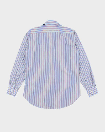 Vintage 2000's Etro Striped Long Sleeve Shirt - L