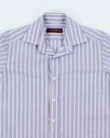 Vintage 2000's Etro Striped Long Sleeve Shirt - L