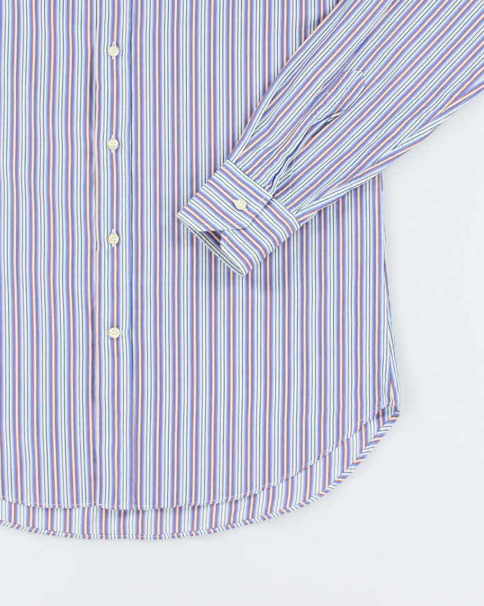 Vintage 2000's Etro Striped Long Sleeve Shirt - L