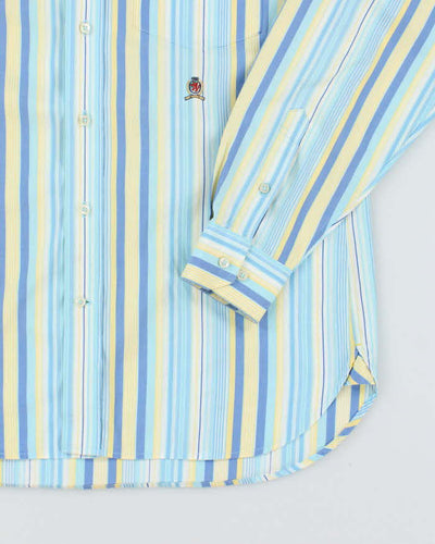 Vintage 2000's Tommy Hilfiger Small Embroidered Striped Shirt - S