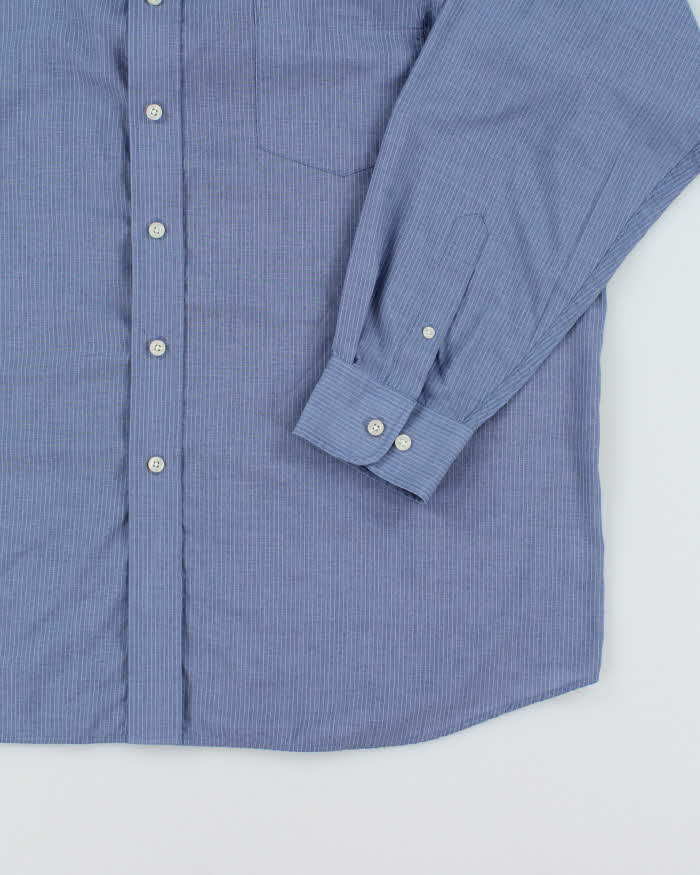 Vintage Balmain Striped Long Sleeve Shirt - L