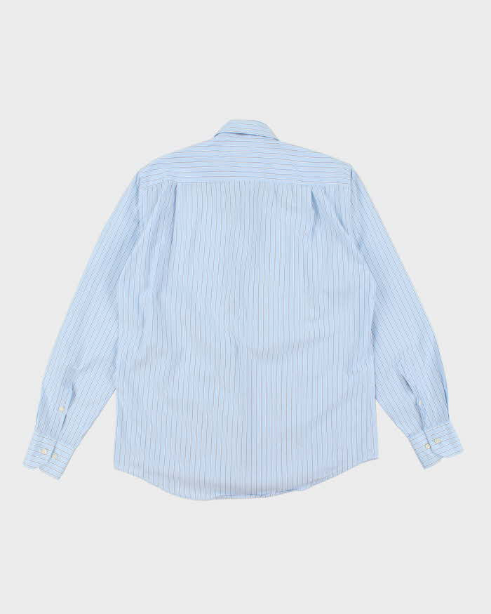 Vintage 90's Yves Saint Laurent Striped Long Sleeve Shirt - L