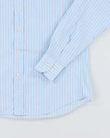 Vintage 90's Yves Saint Laurent Striped Long Sleeve Shirt - L