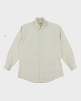 Vintage 90's Yves Saint Laurent Striped Long Sleeve Shirt - M